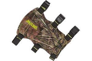 ALLEN COMPANY Allen 4310 Protège-Bras de tir à l'arc à Trois Sangles Motif Camouflage Mossy Oak Break-Up Taille Unique