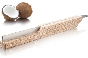 Tomorrow's Kitchen 4653560 Ouvre noix de coco en Bois Marron 20 x 9,8 x 9,2 cm