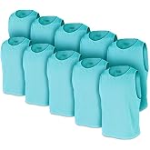USR Antrenman Yeleği Fileli Turkuaz K&uuml;&ccedil;&uuml;k Boy - Bib 10 lu Paket