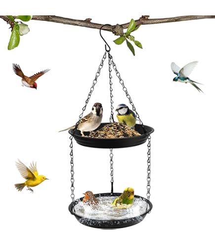 Abbeveratoio Per Uccelli Trixie In Ceramica - 500 Ml, Bianco, Sospeso Per Voliere - Foto 6