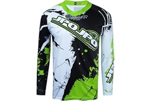 WEIMOSTAR Bambini Ciclismo Jersey Bambini Mountain Bike Motocross Manica Lunga Ragazzo Camicia Downhill Top Abbigliamento