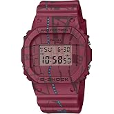 Casio DW-5600SBY-4DR Kol Saati, Kırmızı, Standart