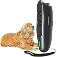 KOWVOWZ Anti Bark Device for Dog, Variable Frequency Ultrasonic Dog Bark Deterrent, Rechargeable 2 in 1 Dog Barking Control Device Handheld Dog Training Tool Barking Behavior Trainer 16.4 Ft Range