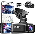 REDTIGER 4K Dashcam Voiture Wi-FI GPS Caméra Voiture 3,18“ Dashcam Avant et Arrière Grand Angle 170°, Caméra Embarquée Voitur