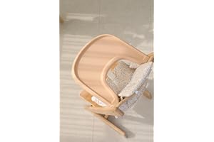 Gembebe Stokke Tripp Trapp Hochstuhl-Tischset mit vollständiger Abdeckung, Silikon, leicht, spülmaschinenfest, leicht zu reinigen, (Pfirsichbeige)