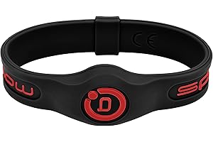 BIOFLOW Sport Magnetic Wristband Black/Red, L (20.5cm)