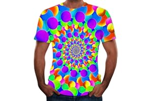 Mymyguoe Rainbow T-Shirt Men's Rainbow T-Shirts Colourful Shirt Men's Funny T Shirts Oversized For Men Gay Flag LGBTQ T-Shirt Pride Shirt LGBT Pride Colourful Gay CSD Equality T-Shirt
