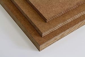 MySpiegel.de Tischplatte Holz Zuschnitt nach Maß Holzzuschnitt MDF Platte in 8/12 / 16/19 / 22 / 25mm (120 x 70 cm, 8mm Stärke)