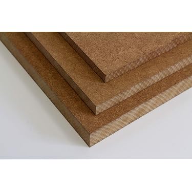 1600x1100mm Multiplex Tischplatte Rechteck 100mm Eckenradius aus 24mm Sperrholz Birke Natur