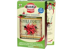 ANTIKA OFFICINA BOTANIKA Concime Completo per Peperoncino ad elevata efficenza, facile da usare. Formula Natural Booster, astuccio da 900 g