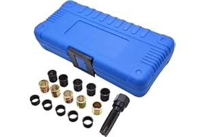 KISBEIBI 16 pz/set professionale candela ripristino filo riparazione kit veicolo strumento rubinetto strumento con custodia portatile