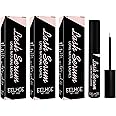 Eyelash Growth Serum Lash Serum Lash Enhancing Serum Boosting Lash Conditioner for Natural Fuller Thicker Longer Looking Eyelashes Healthier Vegan Cruelty-Free (3P BLACK)