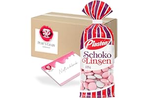 ‎PERE’S CANDY Pere's Candy Bundle for 5 x 225 g Piasten Chocolate Dragees Chocolate Dragees Chocolate + Pere's Candy Notepad DIN A7 25 Sheets