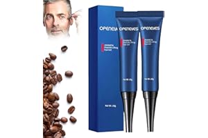 HOME HOLIC OPENEYES Awaken Peptide Lifting Eye Gel Awaken Peptide Depuffing Eye Gel Men's Peptide Anti Aging Eye Serum Lifts Firming Anti-wrinkle Eye Tightener Reduces Puffiness & Dark Circles (2 Pack)
