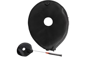 Qurygin Badminton Racket Training, Oxford Comfortable Badminton Resistance, Effective Training Racquet Protective Sleeves, Badminton Protective Gear for Swing Indoor Outdoor