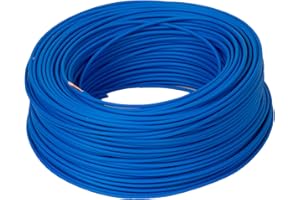 10 Meter ALPTEG H07V-K Kabel 1,5 mm² blau