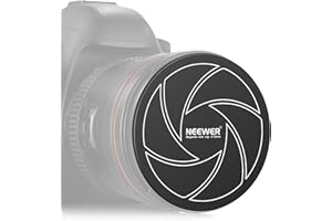 Neewer 72mm Magnetic Aluminum Lens Cap with 72mm Thread, Compatible with K&F Compatible with Kase 72mm Magnetic Lens Filters and 72mm Camera Lens (Magnetic Adapter Ring is NOT Included)