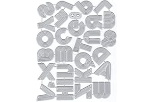 DzIxY Molti modelli alfabeti in metallo fustelle per la creazione di biglietti Kit goffratura carta Die Cuts Scrapbook macchina stencil tasche di stoccaggio forniture