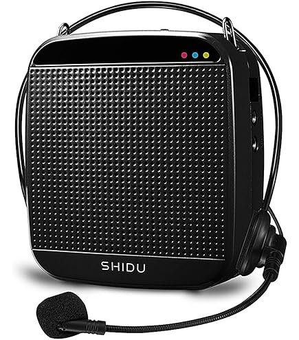 Amplificatore Vocale Portatile Con Microfono - 2200mAh, 20 Ore Autonomia, Per Insegnanti E Guide