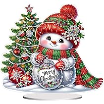 Kit Pittura Diamante Natale Babbo Natale - Con Catena, Decorazione Appendere, Fai Da Te - Foto 9