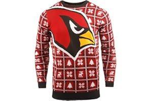 BIG NFL Ugly Sweater Pullover Christmas Arizona Cardinals Logo Weihnachtspullover