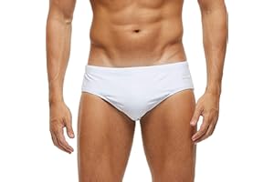 Arcweg Costume da Bagno Uomo con Pad Rimovibile e Coulisse Slip e Parigamba da Bagno Pantaloni Corti Elastico a Vita Bassa Nuoto