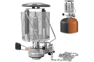 JIMII Campinglykta - Metal Light - Campingutrustning Tillbehör Essentials, Belysning för utomhuscamping Fiske Vandringsresor