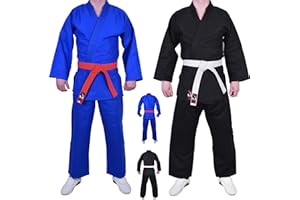MAR INTERNATIONAL MAR | Judo Uniform, Judo Suit - Premium Quality; Martial Arts Uniform, Judo Gi Adult, Judo Suits for Kids, BJJ, Aikido Suit (350g/470g) + FREE Judo Belt