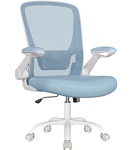 ML-Design bureaustoel ergonomisch, grijs, mesh, bureaustoel met verstelbare hoofdsteun, armleuningen, lendensteun, schommelfunctie, draaistoel met wielen, computerstoel directiestoel gamestoel