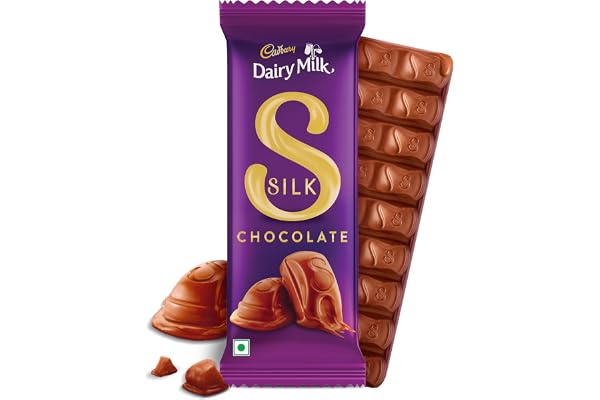 Cadbury Dairy Milk Silk Chocolate Bar, 60 g
