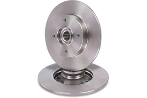 ATEC Germany 2x disques de frein arrière Ø 249 mm complets avec roulements de roue