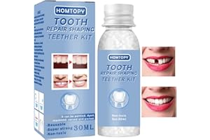 KANGXIN Tooth Filling Repair Kit,Temporary Tooth Filling,Temporary Tooth Repair Beads,Fake Teeth,Dental Tooth Filler for Missing Tooth,Emergency Tooth Filling Kit for Teeth Gap Filler,Crown Repair Kit