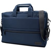 Borsa Porta PC 15,6 Pollici In Vera Pelle - 24 Ore Uomo, Cartella Lavoro, Valigetta Elegante Con Porta USB, Sacchetto Sottovuoto Incluso, Design Cabina Aereo 40x30x20 Cm