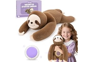 Joyreal Ważony miś przeciw lękom, radzenie sobie z lękiem dla dorosłych, ważony pluszowy miś, zabawka sensoryczna dla autyzmu, ważone pluszaki, wypchana zabawka dla zwierząt