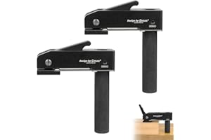 LQGTQO 2 sztuki uchwytów zaciskowych, zacisków śrubowych do stołu warsztatowego, płyta perforowana 20 mm, szybkozłączka, obróbka drewna, zaciski do blatów stołowych ze stopu aluminium do rzeźbienia w