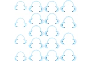 VEGCOO 18 Pz Apribocca Divaricatori, Apri Bocca Divaricatore Guancia, Dental C Forma di Plastica Guanciata di Plastica, Dental Opener Strumenti Dentali Sbiancamento dei Denti per il Boccaglio, 3 Size