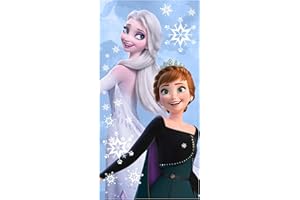 Jerry Fabrics Kinder Handtuch Badetuch Strandtuch Duschtuch für Mädchen und Jungen 100% Baumwolle Öko Text Standard 70x140 cm ELSA Anna