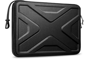 SITHON Funda para Portátiles, Rígido Concha Dura Bolsa para 16" Macbook Pro, Lenovo IdeaPad 3 15.6", 15,6" ASUS TUF Gaming/ROG, HP/Acer/Huawei/Samsung/Surface 15" Laptop/Chromebook, (Negro)