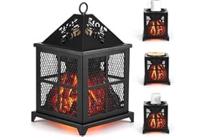 Weskjer Scaldacera Elettrico per Fusioni di Cera Profumata e Tarts, Bruciatore per Oli Profumati da Candele, Timer 2/4/8 Ore, Spegnimento Automatico, 18 Watt, Warm White