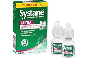 Systane Ultra Gleitmittel Eye Drops, 2 Stück 0,84 FL OZ (10 ml) Flasche