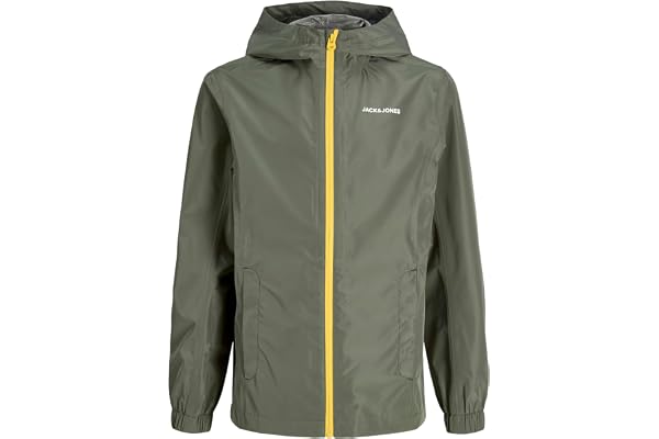 JACK & JONES Jjeflynn regnjacka Sn Jnr, Dammig oliv, numeric_152