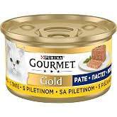 Gourmet Gold Kıyılmış Tavuklu Yaş Kedi Maması, Yetişkin, 85 g Tekli Paket