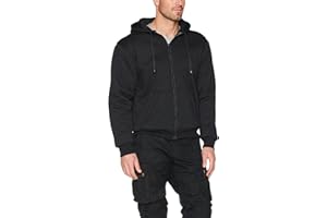 Bikers Gear Australia Hoodie/Black/Wproof Veste Mixte