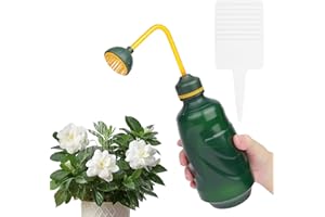 AOOSU Arrosoir Plante Interieur, 450ml Petit Arrosoir pour Bonsaïs, Pulvérisateur a Main pour Semis, Bonsaïs, Plantes Délicates et Fleurs (Vert)