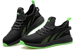 SPIEZ Scarpe Antinfortunistiche Unisex con Puntale Composito, Leggero Scarpe da Lavoro Antiforatura per Uomo e Donna, Comode Sneakers alla Moda da Lavoro e da Indossare Quotidiana