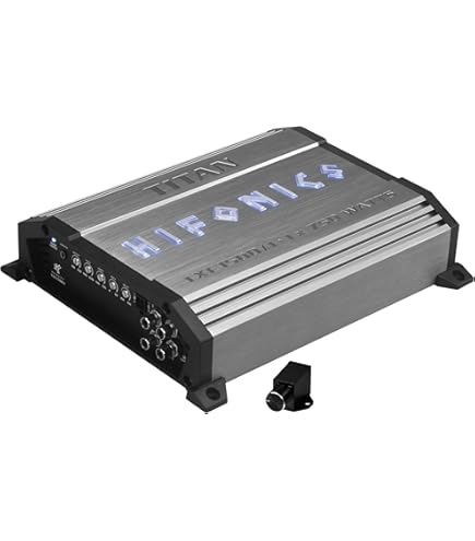 Hifonics ZXE1500/1 | 750 W RMS Mono cyfrowy wzmacniacz monoblokowy
