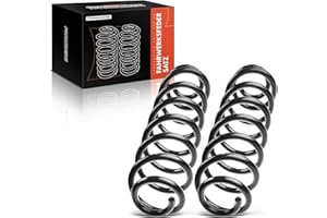 Frankberg 2x Ressorts de suspension Essieu Arrière Compatibles avec O.c.t.a.v.i.a II Combi 2004-2013 Golf V Variant 2008-2013 T.o.u.r.a.n 2003-2015 Remplacer# 1K0511115CS