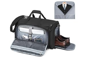 ‎BLESMALLER BlesMaller wandelbarer Kleidersack Unisex Faltbare Reise Anzugtasche 2 in 1 Reisetasche Handgepäck für Business Sport Wochenende