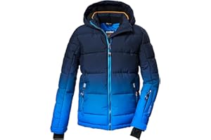 Killtec Jungen Ksw 382 Bys Ski Qltd Jckt Skijacke/Ski-Steppjacke mit Kapuze und Schneefang