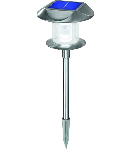 Status Nundle Solarleuchten 3er Set – 6 Cm, Edelstahl, Wasserdicht, LED Poller-Lichter Für Garten & Wege